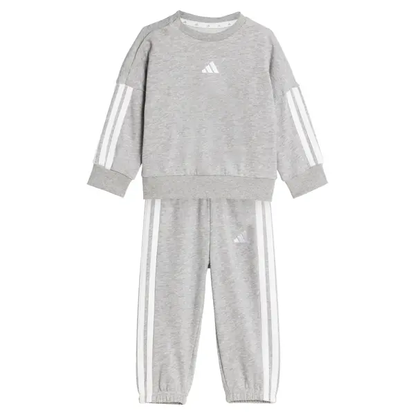 ADIDAS SPORTSWEAR ADIDAS SPORTSWEAR Športna trenirka 'Essentials'  pegasto siva / bela