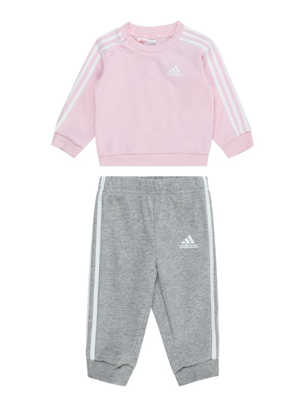 ADIDAS SPORTSWEAR ADIDAS SPORTSWEAR Športna trenirka 'Essentials'  pegasto siva / svetlo roza / bela