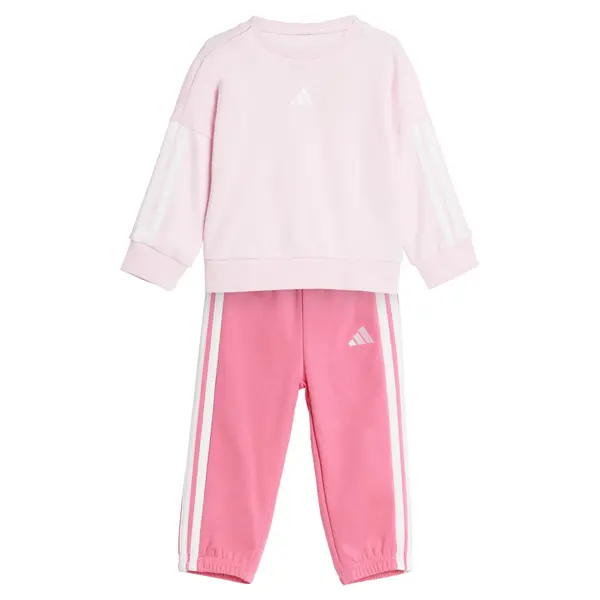 ADIDAS SPORTSWEAR ADIDAS SPORTSWEAR Športna trenirka 'Essentials'  roza / pitaja / bela