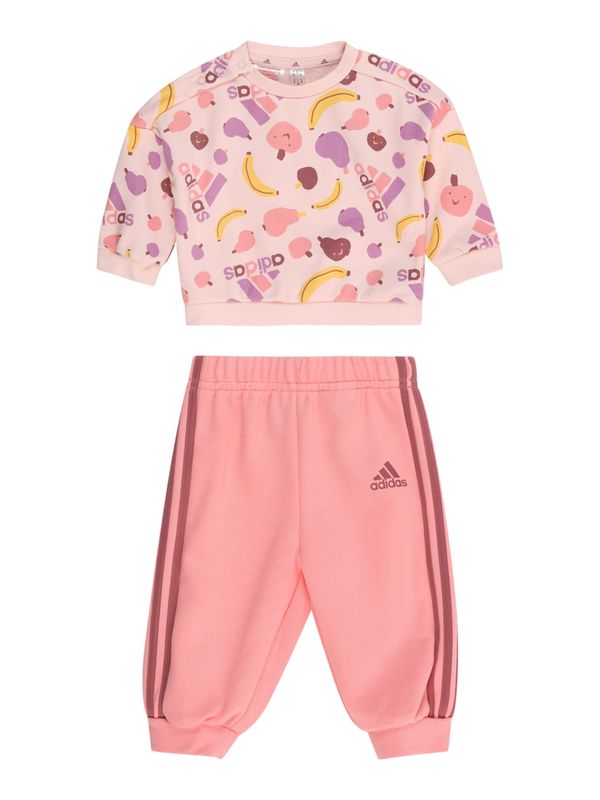 ADIDAS SPORTSWEAR ADIDAS SPORTSWEAR Športna trenirka 'Essentials'  rumena / lila / roza / pastelno roza