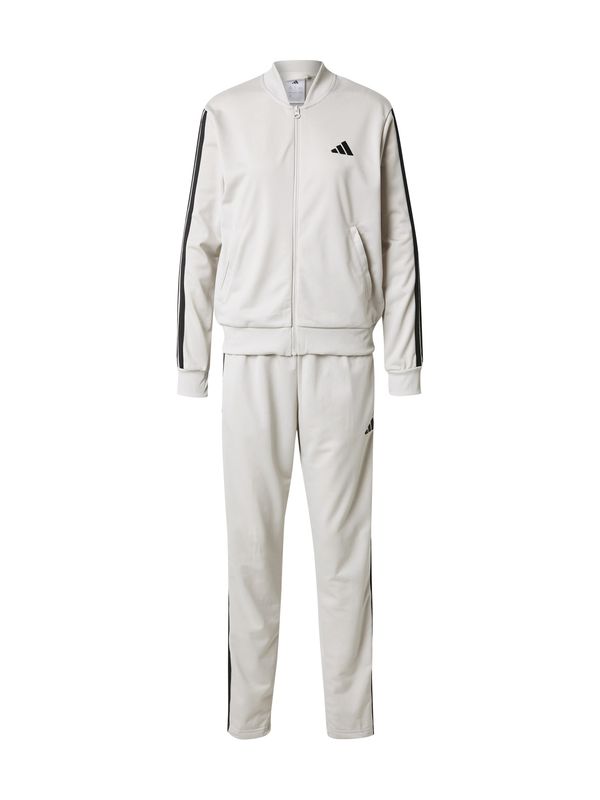 ADIDAS SPORTSWEAR ADIDAS SPORTSWEAR Športna trenirka 'Essentials'  svetlo siva / črna