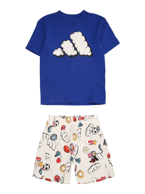 ADIDAS SPORTSWEAR ADIDAS SPORTSWEAR Športna trenirka  kraljevo modra / rumena / črna / bela