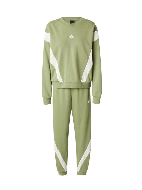 ADIDAS SPORTSWEAR ADIDAS SPORTSWEAR Športna trenirka 'Laziday'  zelena / bela