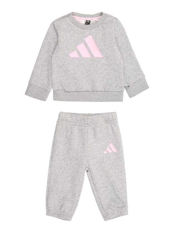 ADIDAS SPORTSWEAR ADIDAS SPORTSWEAR Športna trenirka  pegasto siva / roza