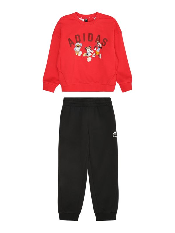 ADIDAS SPORTSWEAR ADIDAS SPORTSWEAR Športna trenirka  rumena / živo rdeča / črna / bela