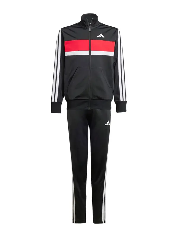 ADIDAS SPORTSWEAR ADIDAS SPORTSWEAR Športna trenirka 'Seasonal Essentials Tiberio'  rdeča / črna / bela