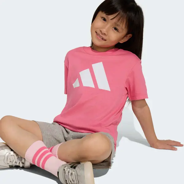 ADIDAS SPORTSWEAR ADIDAS SPORTSWEAR Športna trenirka  siva / svetlo roza / bela