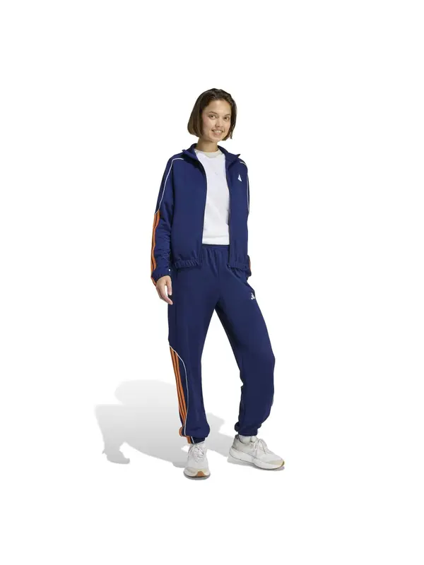 ADIDAS SPORTSWEAR ADIDAS SPORTSWEAR Športna trenirka 'Stadium'  temno modra / oranžna / bela