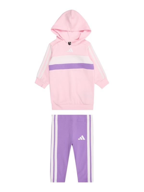 ADIDAS SPORTSWEAR ADIDAS SPORTSWEAR Športna trenirka  temno liila / roza / bela