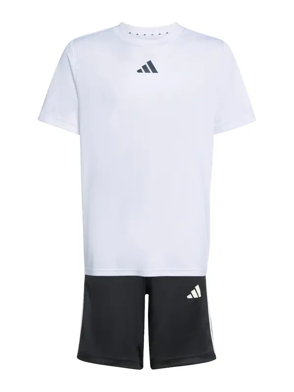 ADIDAS SPORTSWEAR ADIDAS SPORTSWEAR Športna trenirka 'Train Essentials'  črna / bela