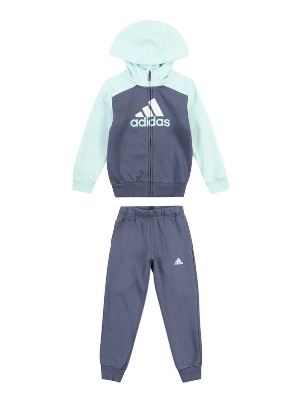 ADIDAS SPORTSWEAR ADIDAS SPORTSWEAR Športna trenirka  turkizna / golobje modra / bela