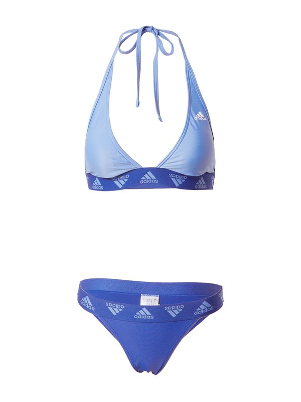 ADIDAS SPORTSWEAR ADIDAS SPORTSWEAR Športne bikini 'Neckholder'  modra / svetlo modra / bela