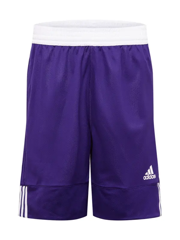 ADIDAS SPORTSWEAR ADIDAS SPORTSWEAR Športne hlače '3G Speed'  vijolično modra / bela