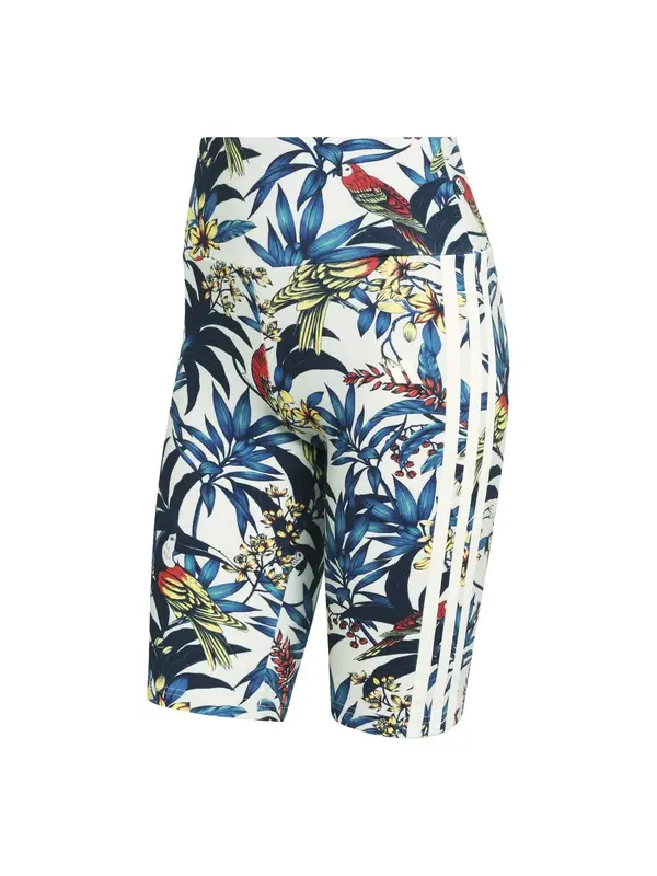 ADIDAS SPORTSWEAR ADIDAS SPORTSWEAR Športne hlače 'Adidas x Farm Rio'  temno modra / rumena / siva / bela