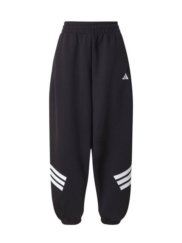 Adidas ADIDAS SPORTSWEAR Športne hlače  črna / bela