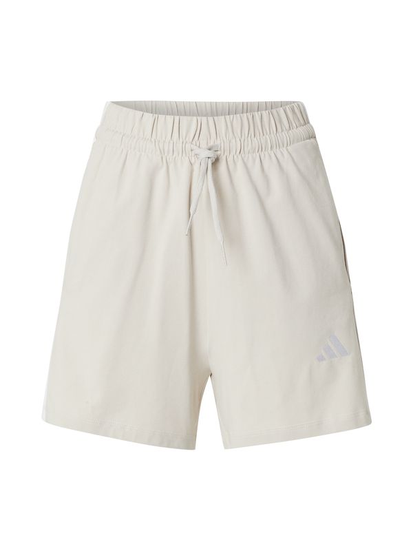 ADIDAS SPORTSWEAR ADIDAS SPORTSWEAR Športne hlače 'Essentials'  bež / bela