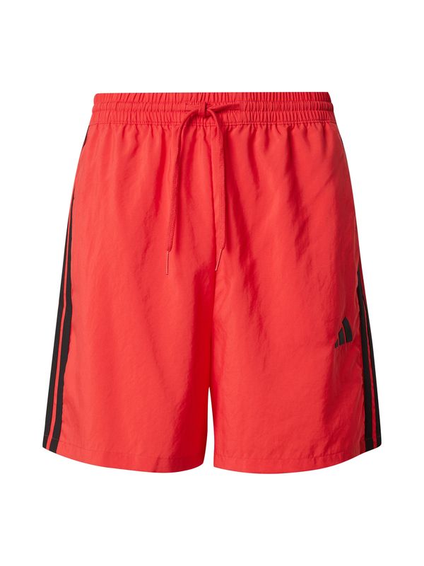 ADIDAS SPORTSWEAR ADIDAS SPORTSWEAR Športne hlače 'Essentials Chelsea'  rdeča / črna