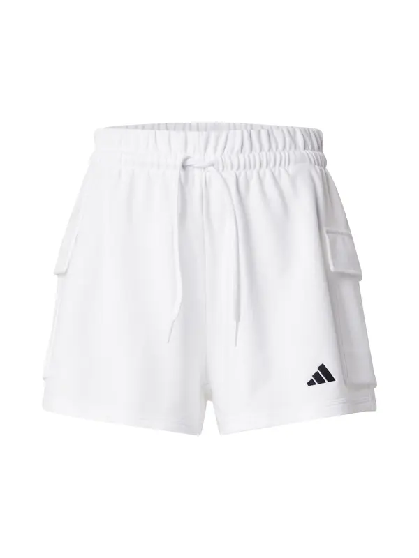 ADIDAS SPORTSWEAR ADIDAS SPORTSWEAR Športne hlače 'Essentials'  črna / bela