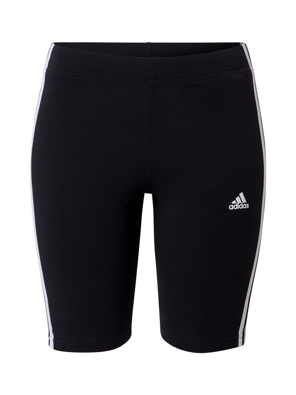 ADIDAS SPORTSWEAR ADIDAS SPORTSWEAR Športne hlače 'Essentials'  črna / bela