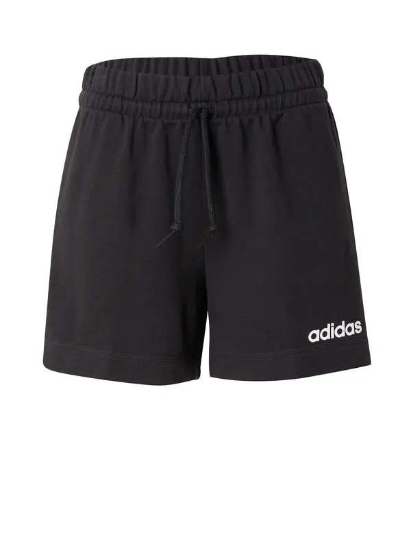 ADIDAS SPORTSWEAR ADIDAS SPORTSWEAR Športne hlače 'Essentials'  črna / bela