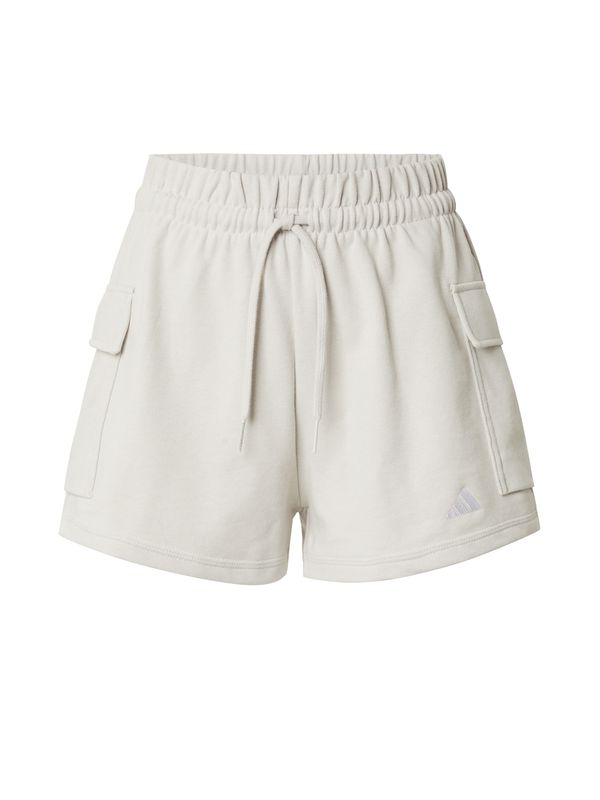 ADIDAS SPORTSWEAR ADIDAS SPORTSWEAR Športne hlače 'Essentials'  ecru / bela