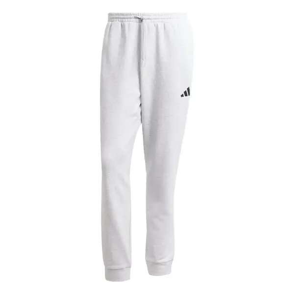 ADIDAS SPORTSWEAR ADIDAS SPORTSWEAR Športne hlače 'Essentials Feelcozy'  svetlo siva / črna