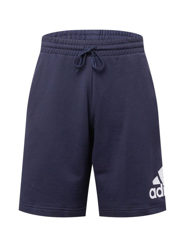 ADIDAS SPORTSWEAR ADIDAS SPORTSWEAR Športne hlače 'Essentials'  modra / bela
