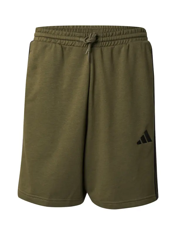 ADIDAS SPORTSWEAR ADIDAS SPORTSWEAR Športne hlače 'Essentials'  oliva / črna