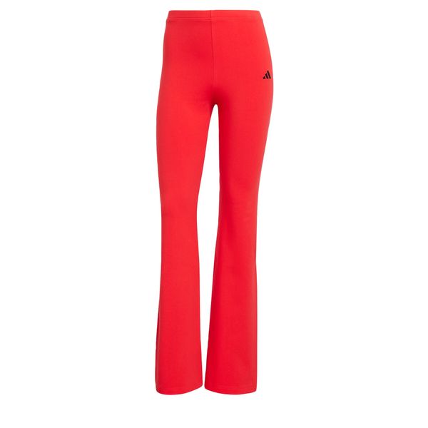 Adidas ADIDAS SPORTSWEAR Športne hlače 'Essentials'  rdeča / črna