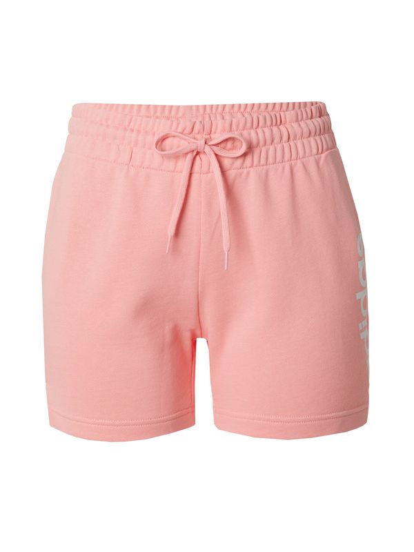 ADIDAS SPORTSWEAR ADIDAS SPORTSWEAR Športne hlače 'Essentials'  roza / bela