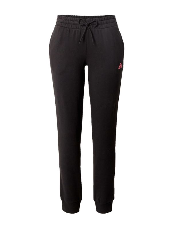 ADIDAS SPORTSWEAR ADIDAS SPORTSWEAR Športne hlače 'Essentials'  roza / črna