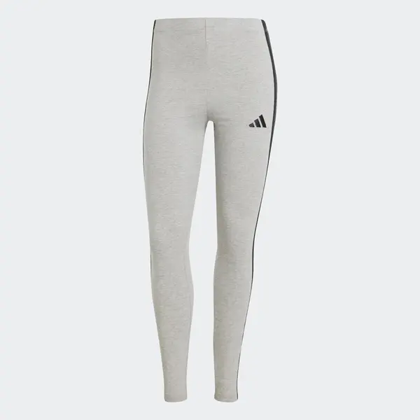 ADIDAS SPORTSWEAR ADIDAS SPORTSWEAR Športne hlače 'Essentials'  siva / črna