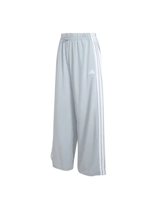 ADIDAS SPORTSWEAR ADIDAS SPORTSWEAR Športne hlače 'Essentials'  svetlo siva / bela