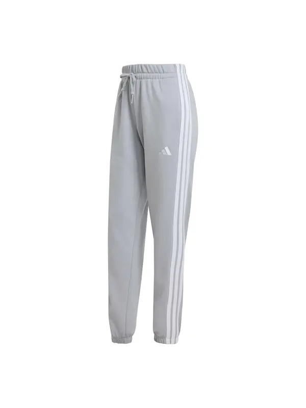 ADIDAS SPORTSWEAR ADIDAS SPORTSWEAR Športne hlače 'Essentials'  svetlo siva / bela