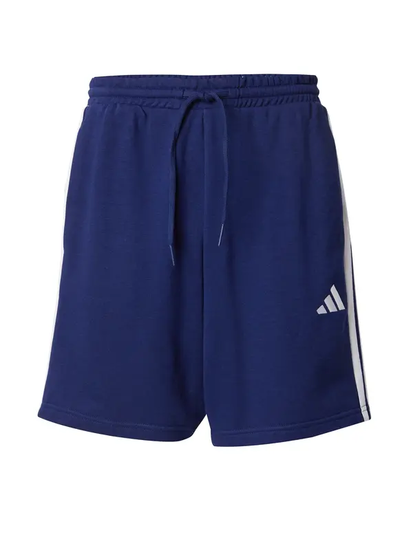 ADIDAS SPORTSWEAR ADIDAS SPORTSWEAR Športne hlače 'Essentials'  temno modra / bela