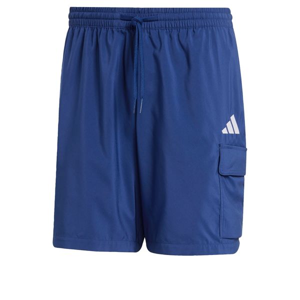 ADIDAS SPORTSWEAR ADIDAS SPORTSWEAR Športne hlače 'Essentials'  temno modra / bela