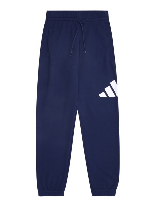 ADIDAS SPORTSWEAR ADIDAS SPORTSWEAR Športne hlače 'Essentials'  temno modra / bela