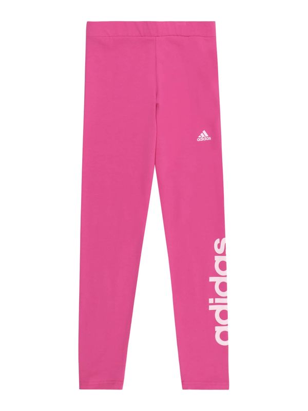 ADIDAS SPORTSWEAR ADIDAS SPORTSWEAR Športne hlače 'Essentials'  temno roza / off-bela