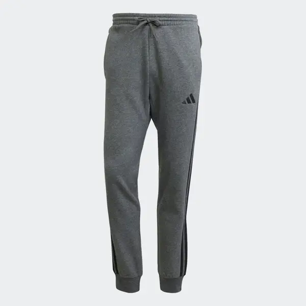 ADIDAS SPORTSWEAR ADIDAS SPORTSWEAR Športne hlače 'Essentials'  temno siva / črna