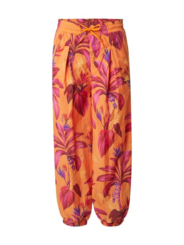 ADIDAS SPORTSWEAR ADIDAS SPORTSWEAR Športne hlače 'FARM PRM'  rumena / lila / oranžna / fuksija