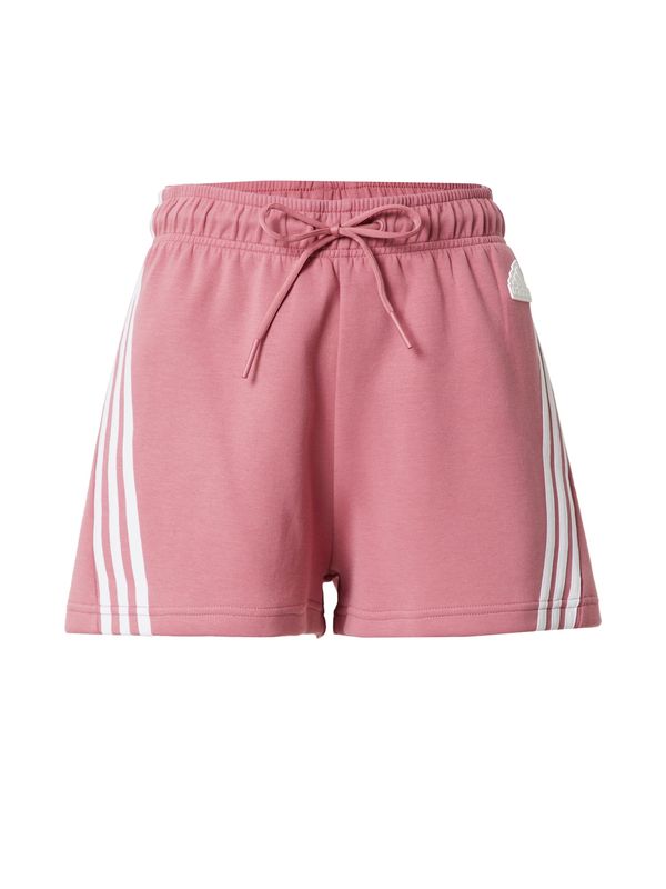 ADIDAS SPORTSWEAR ADIDAS SPORTSWEAR Športne hlače 'Future Icons 3-Stripes'  staro roza / bela