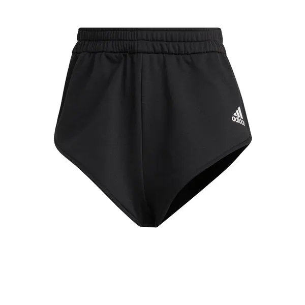 ADIDAS SPORTSWEAR ADIDAS SPORTSWEAR Športne hlače 'Hyperglam Mini'  črna / bela