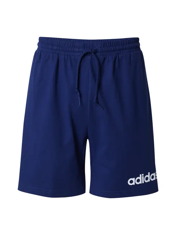 ADIDAS SPORTSWEAR ADIDAS SPORTSWEAR Športne hlače 'LIN SJ'  temno modra / bela