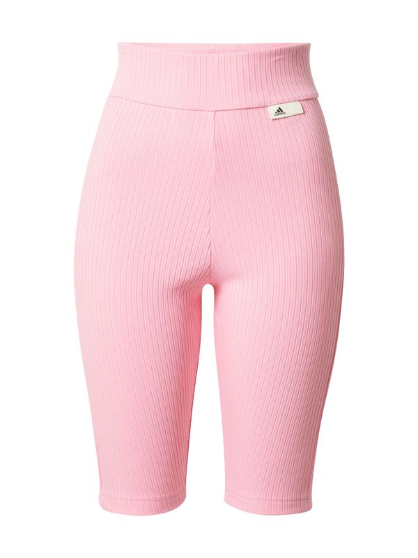 ADIDAS SPORTSWEAR ADIDAS SPORTSWEAR Športne hlače 'Studio Lounge Ribbed'  roza