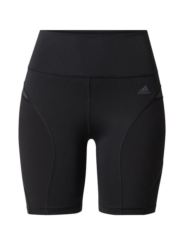 ADIDAS SPORTSWEAR ADIDAS SPORTSWEAR Športne hlače 'Tailored Hiit 45 Seconds'  siva / črna