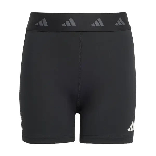 ADIDAS SPORTSWEAR ADIDAS SPORTSWEAR Športne hlače 'TECHFIT Short'  siva / črna / bela