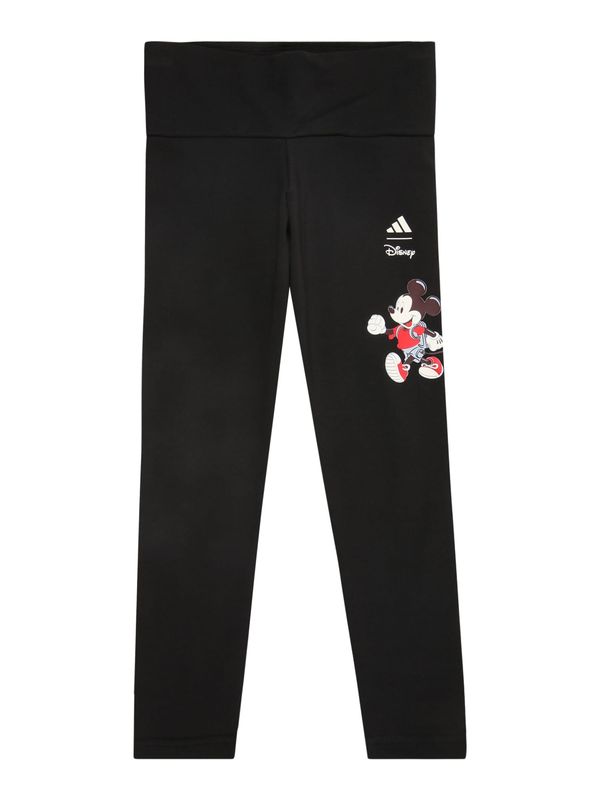 ADIDAS SPORTSWEAR ADIDAS SPORTSWEAR Športne hlače  temno rjava / rdeča / črna / bela