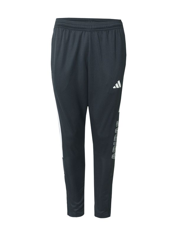 Adidas ADIDAS SPORTSWEAR Športne hlače 'TIRO'  črna / bela
