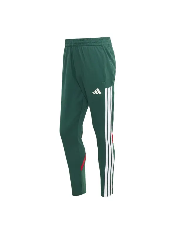 ADIDAS SPORTSWEAR ADIDAS SPORTSWEAR Športne hlače 'TIRO'  temno zelena / rdeča / bela