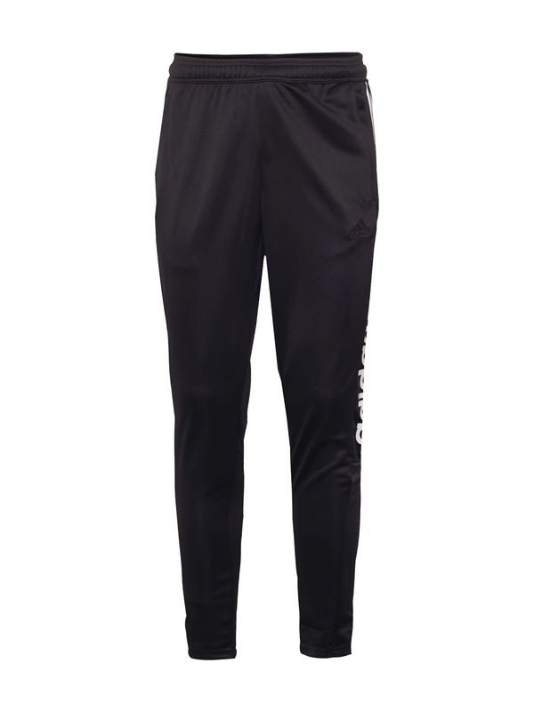 ADIDAS SPORTSWEAR ADIDAS SPORTSWEAR Športne hlače 'Tiro Wordmark'  črna / bela